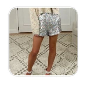 Talulah sequin shorts
